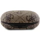 Bezvadu austiņas Guess 4G Metal TWS Bluetooth ENC, brūnas