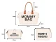 Mommy Bag 3in1 Māmiņu Soma ar Kosmētikas Maciņu un Organizatoru, Bēša