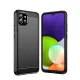 Elastīgs vāciņš Samsung A03S EU (166.5) Carbon Case, melns