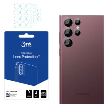 3Mk Protection Lens Protection™ kameras aizsargstikls Samsung Galaxy S22 Ultra 5G