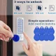 Hismart Autonomā Piekļuves Kontroles Tastatūra ar RFID Lasītāju 125KHz