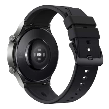Silikona siksniņa viedpulkstenim Huawei Watch GT 2 / 3 / 4 / Pro / GT 2e 46mm, melna
