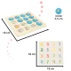 Koka puzzle galda spēle ar atmiņu + 4 kartes