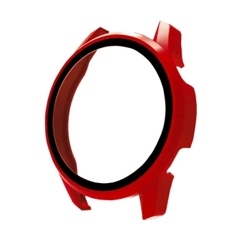 Aizsargstikls ar korpusu Huawei Watch GT3 42mm pulkstenim, sarkans