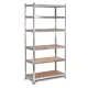 Metāla noliktavas plaukts Humberg HR-815, 222 x 110 x 50 cm, 6 plaukti