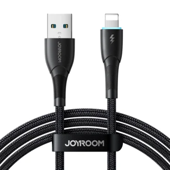 Joyroom SA32-AL3 USB-A uz Lightning kabelis 3A 1m melns