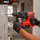 OPEX TOOLS OPX28008 Akumulatora perforators 21V 2x 3.0Ah SDS+