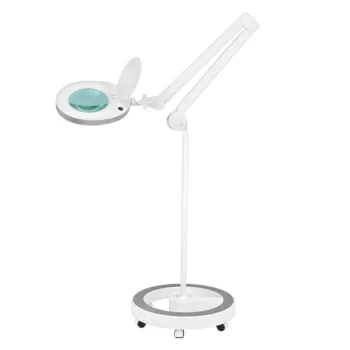 Kosmētiskā lampa lupa Elegante 6025 60 LED SMD 5D ar statīvu