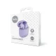 Setty STWS-19 TWS Bluetooth bezvadu austiņas ar lādēšanas ietvaru, lillā