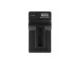 Battery Charger for Xiaomi Yi AZ13-1 + 12V Car Charger - akumulatora lādētajs