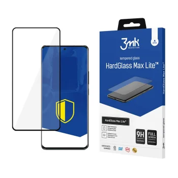 3mk HardGlass Max Lite aizsargstikls Xiaomi 13 viedtālrunim, 9H, 0.3 mm