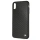 BMW Signature Carbon vāciņš Apple iPhone XS Max Melns