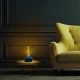 Forever Light retro stila LED petrolejas lampa FLR-35, zila