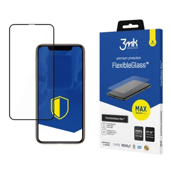 3mk FlexibleGlass Max hibrīdstikls iPhone 11 Pro Max