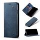 Xiaomi Mi 10 Lite Retro Style Jeans Cloth Case Cover with Card Slots, Blue | Telefona Maciņš Vāciņš Apvalks...