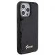 Guess vāciņš iPhone 15 Pro Max 6.7\" Sequin Script Metal GUHCP15XPSFDGSK, melns