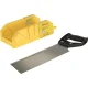 Stanley plastmasas leņķzāģēšanas kaste ar mugurzāģi 35 cm, Melna / Sudraba