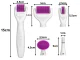 Derma roller mezoterapijas komplekts 6in1 sejai un ķermenim