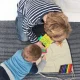 Kokvilnas mugursoma-maiss krāsošanai ar flomāsteriem un šabloniem