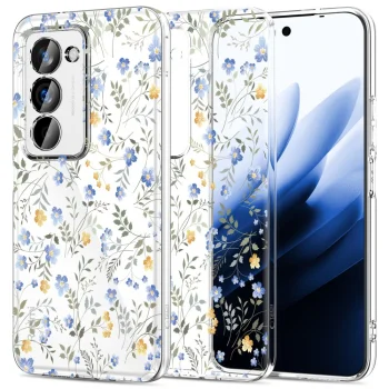Tech-Protect Xiaomi Redmi 15 4G / 5G vāciņš FlexAir, Daisies with Leaves
