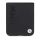 BMW Leather Hot Stamp vāciņš priekš Samsung Galaxy Z Flip5, melns
