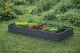 Paaugstinātā dārza dobe KLASIKA Woodlook 1500x500x200 mm, pelēka