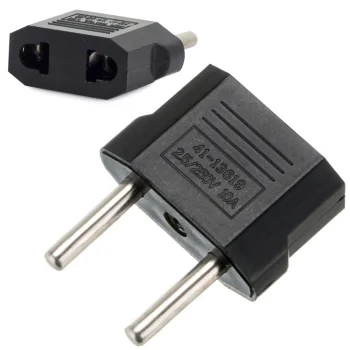 Universāls strāvas adapteris poļu rozetei, 125V–250V, 6A