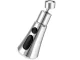 3-in-1 virtuves jaucējkrāna aerators un pagarinātājs, sudraba