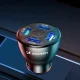 Auto lādētājs Wozinsky WCCAW 50W 4x USB-A Quick Charge, balts