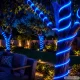 Elastīga RGB LED neona lenta ar Bluetooth un tālvadības pulti, 10m