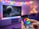 Viedā LED bumbiņu virtene USB ar lietotni un pulti 7.5m, daudzkrāsaina