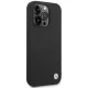 BMW Silicone Metal Logo vāciņš iPhone 15 Pro Max 6.7\", melns