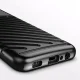 Thunder Case elastīgs TPU vāciņš Samsung Galaxy A03s tālrunim, melns