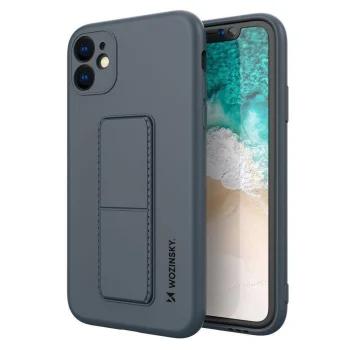 Wozinsky Kickstand Case telefona vāciņš ar statīvu, Xiaomi Redmi 10X 4G / Note 9, zils