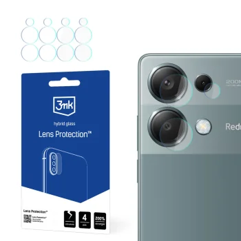 3mk Lens Protection™ hibrīda aizsargstikls kamerai Redmi Note 13 Pro 4G