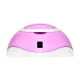 UV/LED manikīra un pedikīra lampa Glow F2 RP 220 W, Metāliskais rozā (57 LED, Dual LED, Low Heat Mode)