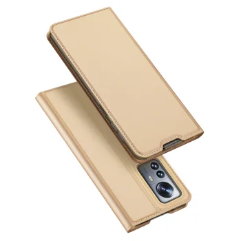 Atverams vāciņš Dux Ducis Skin Pro priekš Xiaomi 12 Pro, zelta