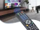 Universāla tālvadības pults TV / Audio / Video iekārtām, melna