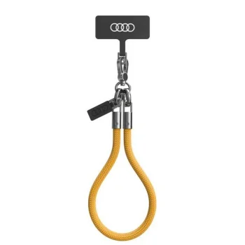 Audi universāla telefona siksniņa 28 cm x 8 mm, dzeltena