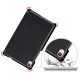 Lenovo Tab M8 (2nd Gen) - Vāks apvalks pārvalks | Tri-fold Stand Leather Case Cover, Black