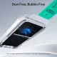 Apple iPhone 17 Pro 6.3\'\' ESR UltraFit Tempered Glass Screen Protector, Black, 2 pcs. | Telefona Ekrāna...