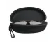 Ciets saulesbriļļu futrālis, briļļu maciņš, Melns | Hard Sunglasses Case Eyewear Protector Box Pouch Bag