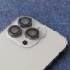 Kameras aizsargstiklu komplekts TFO iPhone 17 Air, melns rāmis, 2 gab.
