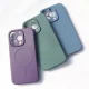 Silicone Case vāciņš iPhone 15 Pro Max ar MagSafe atbalstu, zils