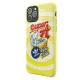 Adidas BODEGA vāciņš Apple iPhone 11 Pro, dzeltens