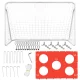 Bērnu futbola vārti 2in1 ar mērķa sienu 215x153x76 cm KX3207