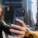 Tech-Protect Magpeak MagSafe CC vāciņš iPhone 17 Pro Max — matēts tumši zils | Phone Case Cover