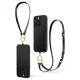 Spigen Cyrill Classic Charm MagSafe vāciņš iPhone 16 Pro Max ar siksniņu, melns