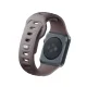 3mk Apple Watch 42 / 44 / 45 / 49 mm silikona siksniņa, brūna