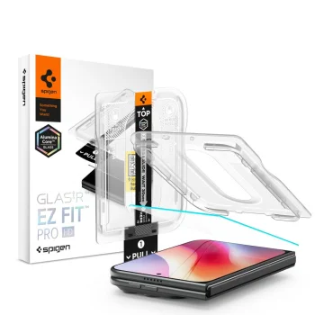 Aizsargstikls Spigen Glas.tR EZ Fit Pro Apple iPhone Duo, Caurspīdīgs